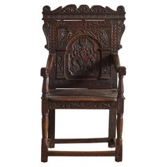 17th Century Carved Chair