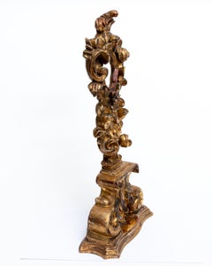 17th Century Carved Gilt-Wood Reliquary