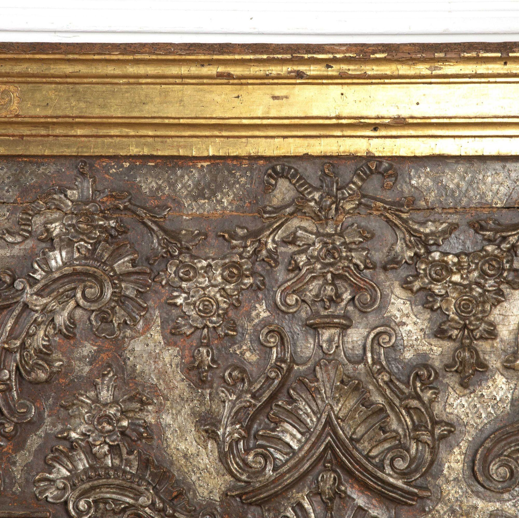 Country 17th Century Carved Spanish Alter Panel