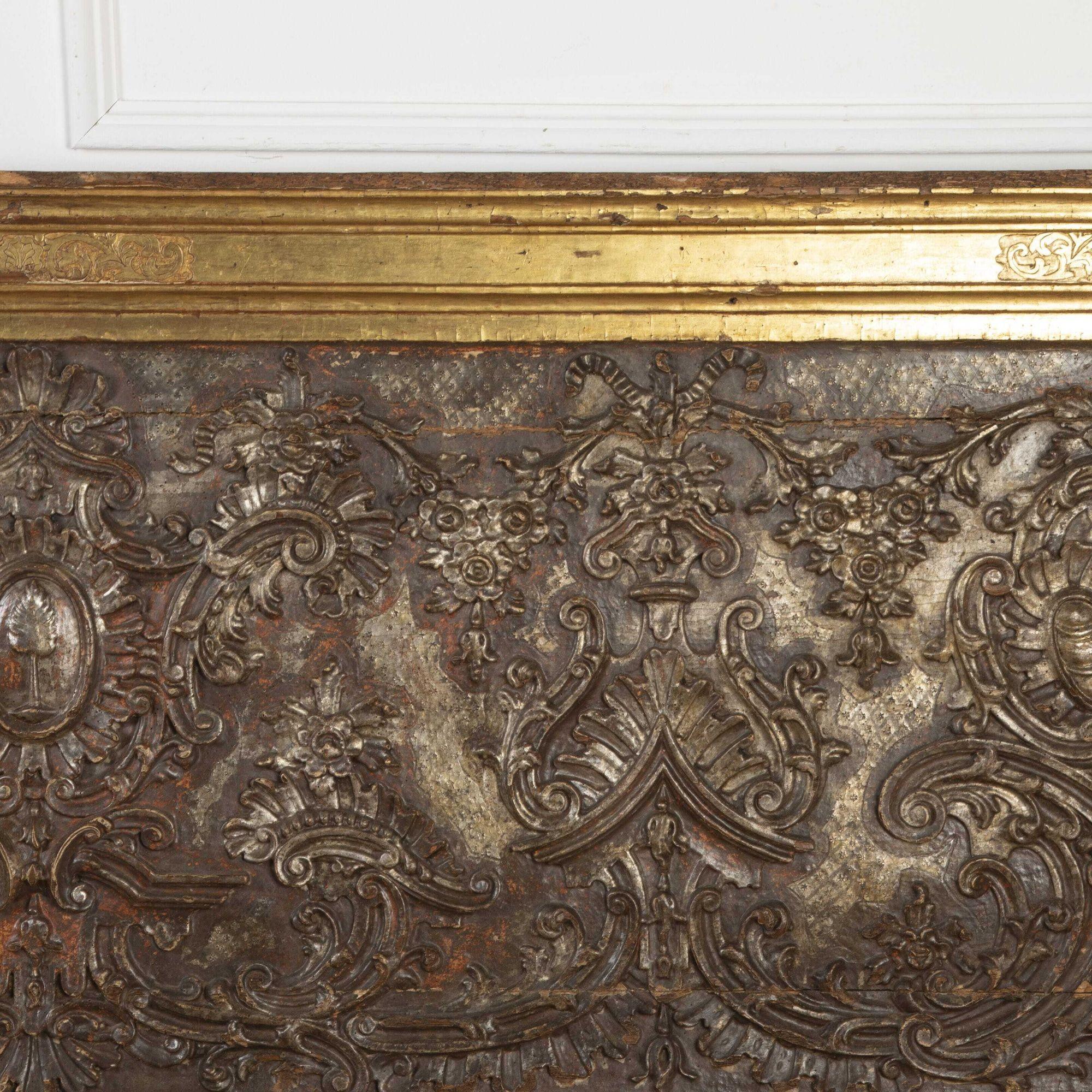 18th Century and Earlier 17th Century Carved Spanish Alter Panel