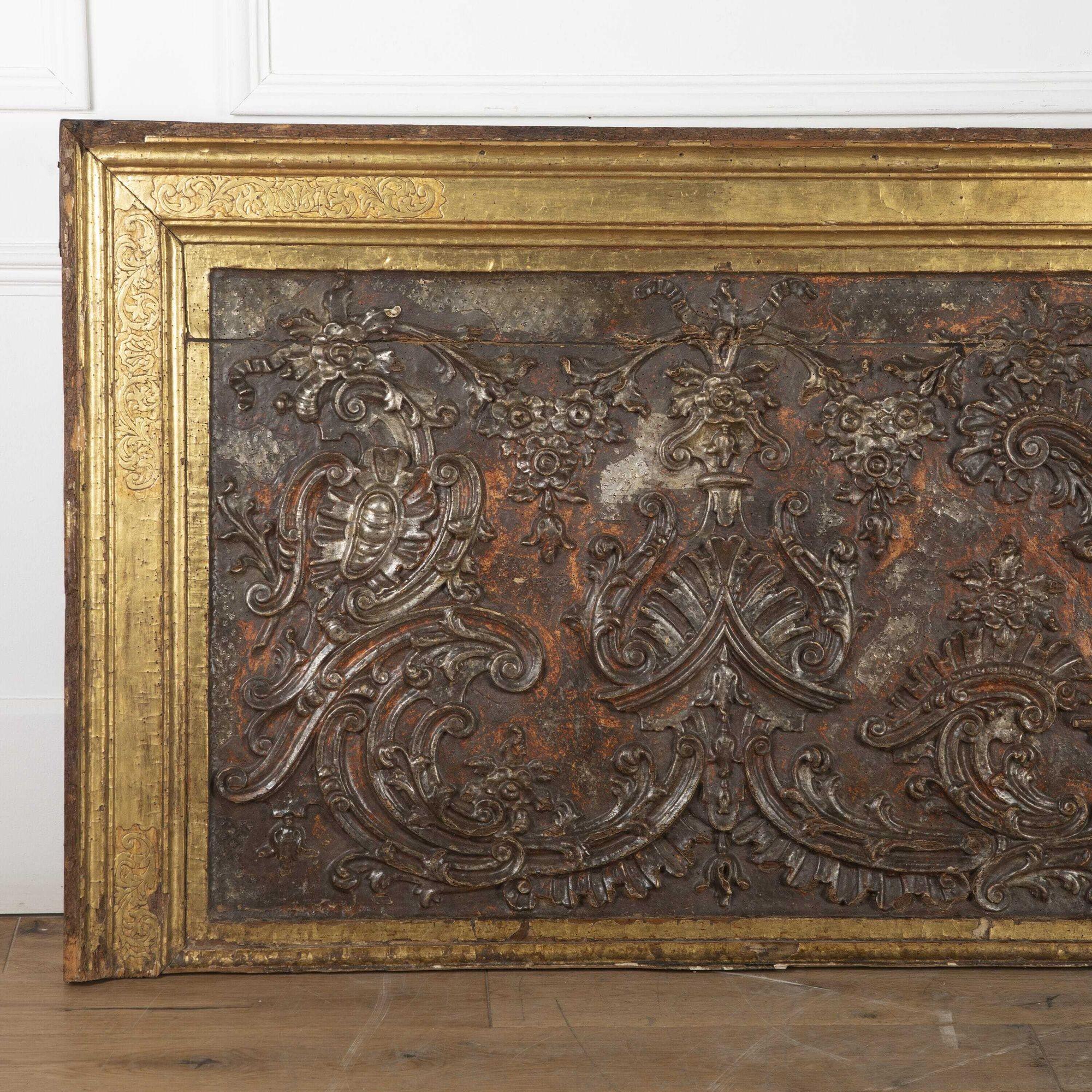 17th Century Carved Spanish Alter Panel 1