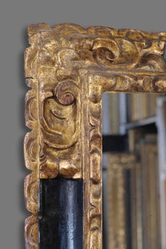 17th Century Carved Spanish Baroque Frame, with Choice of Mirror