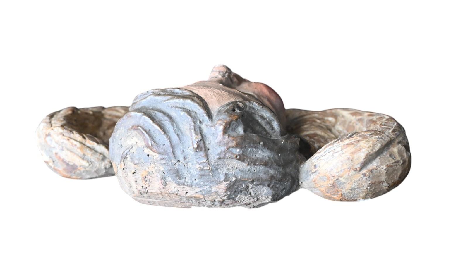 Ángel querubín de madera tallada del siglo XVII Francés en venta