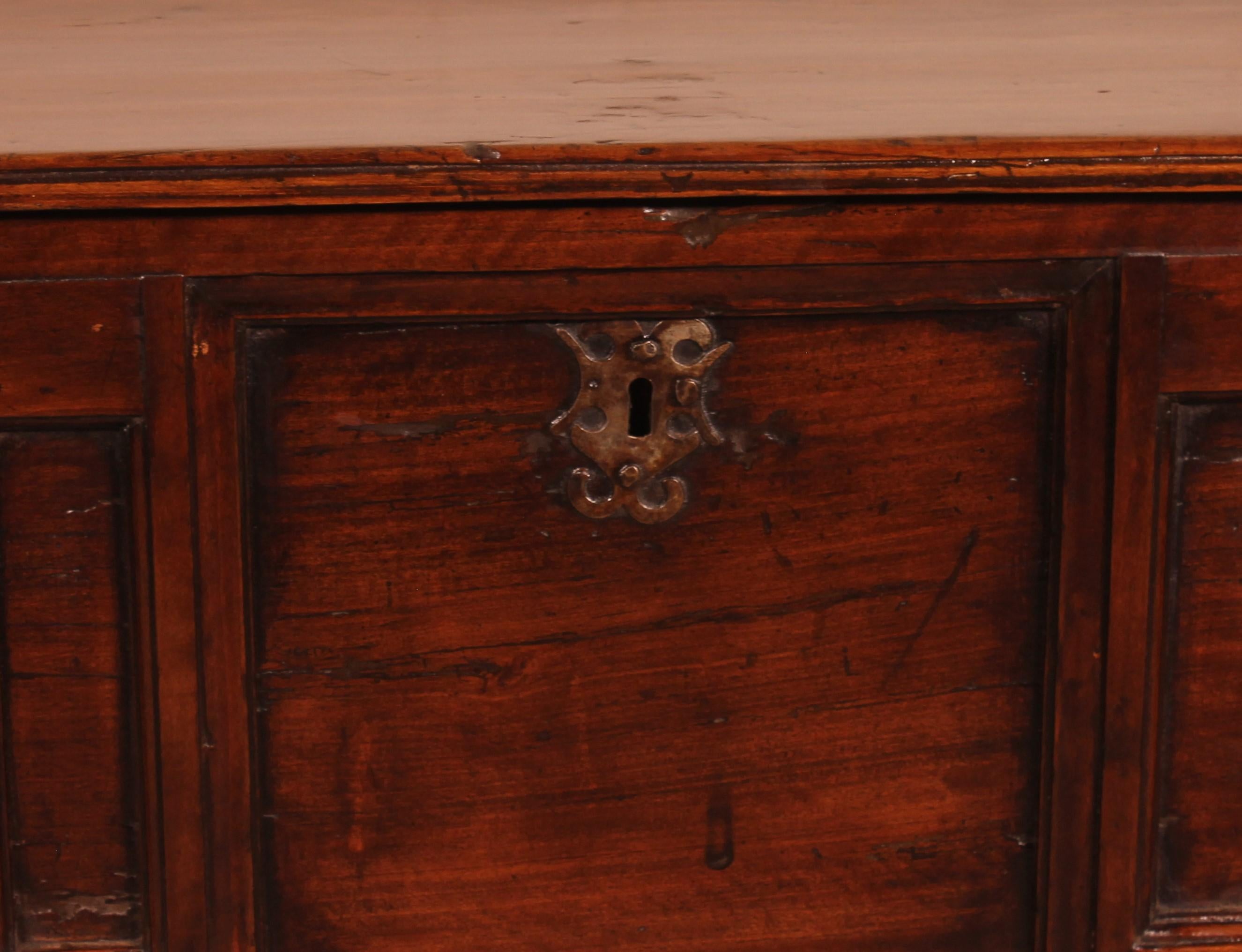French 17th Century Catalan Chest For Sale
