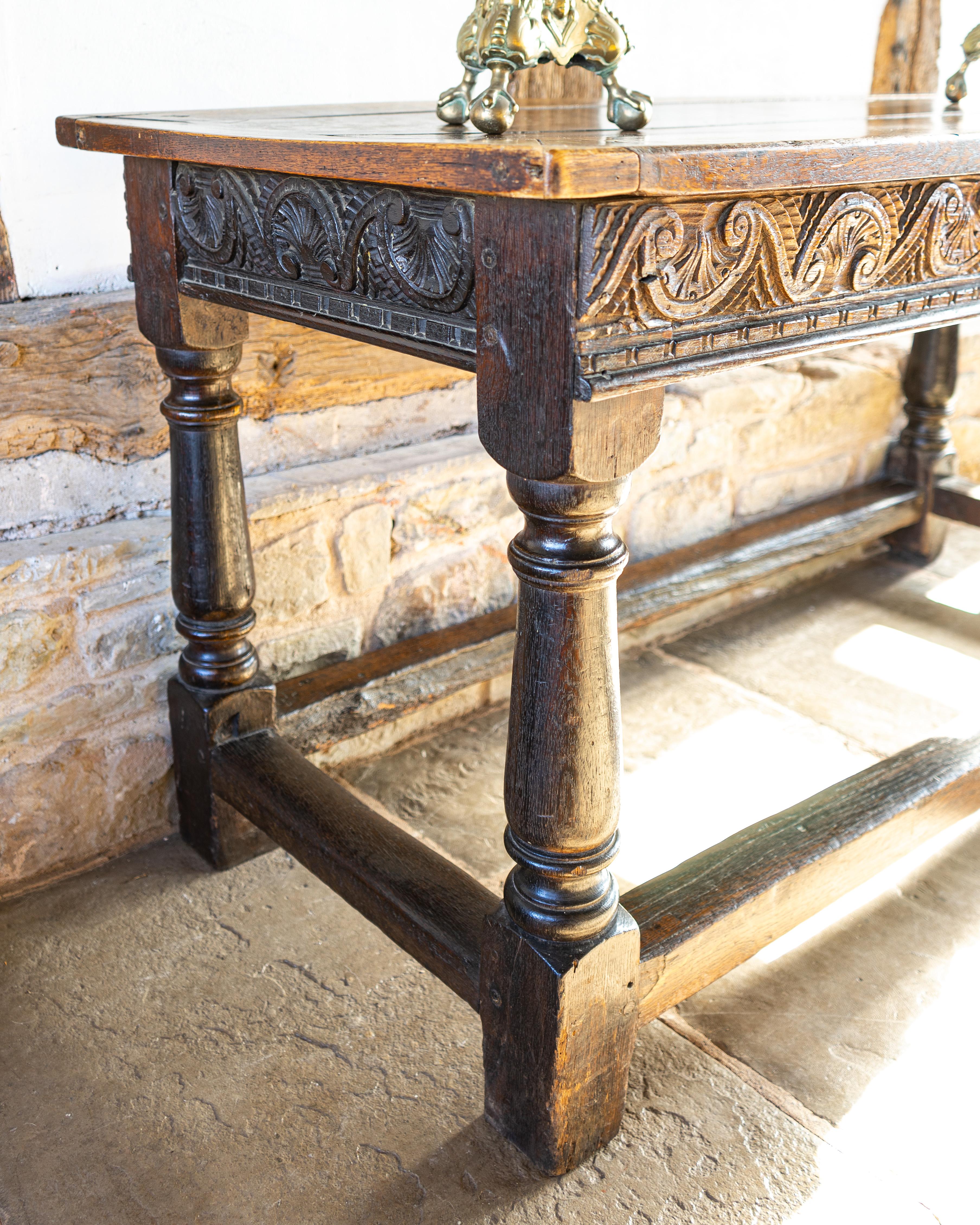 17th century refectory table