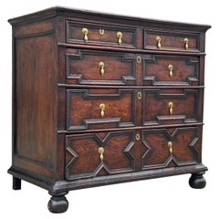 Charles II Commodes and Chests of Drawers