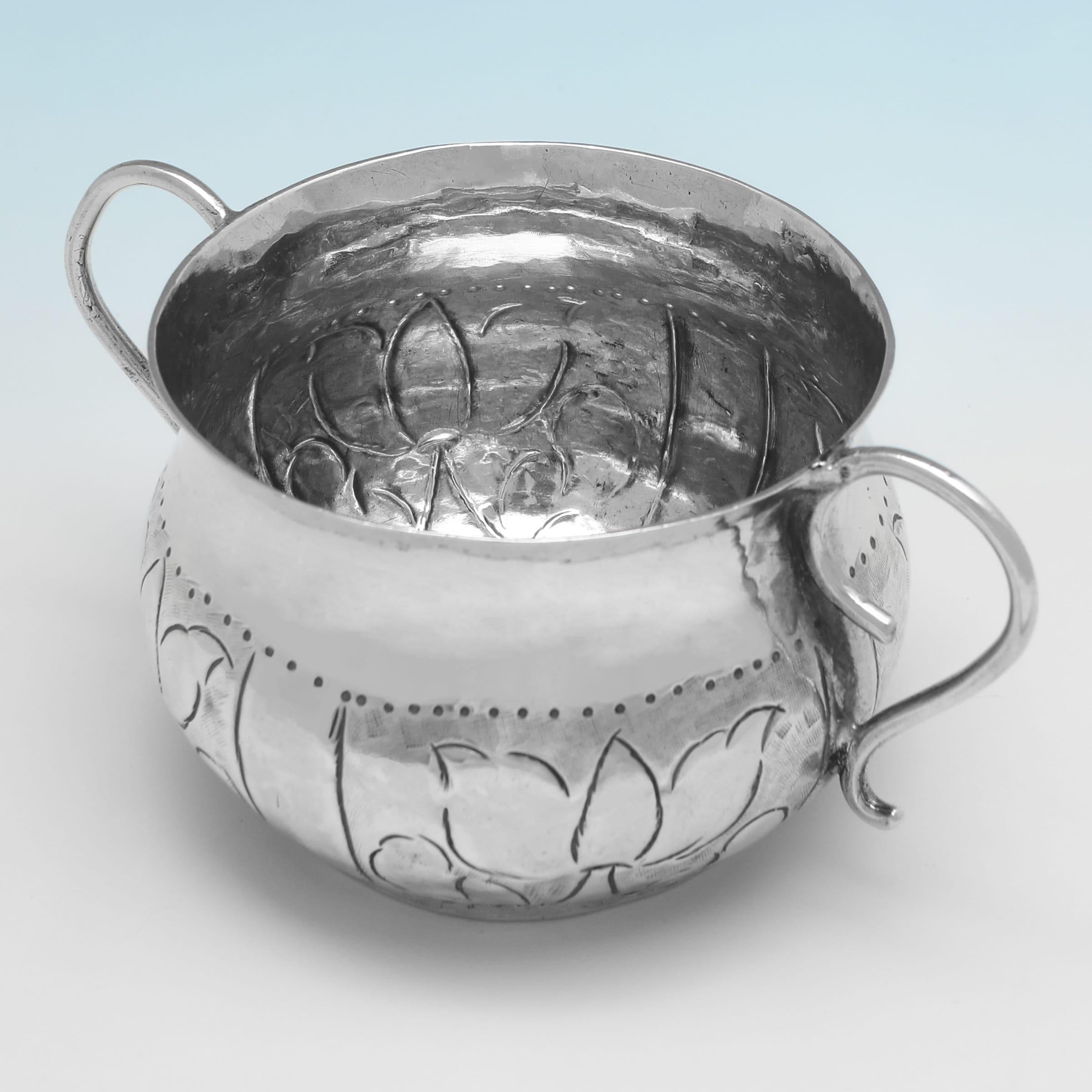 Carlo II Porringer in argento sterling del XVII secolo di Charles II con marchio Londra 1669 in vendita