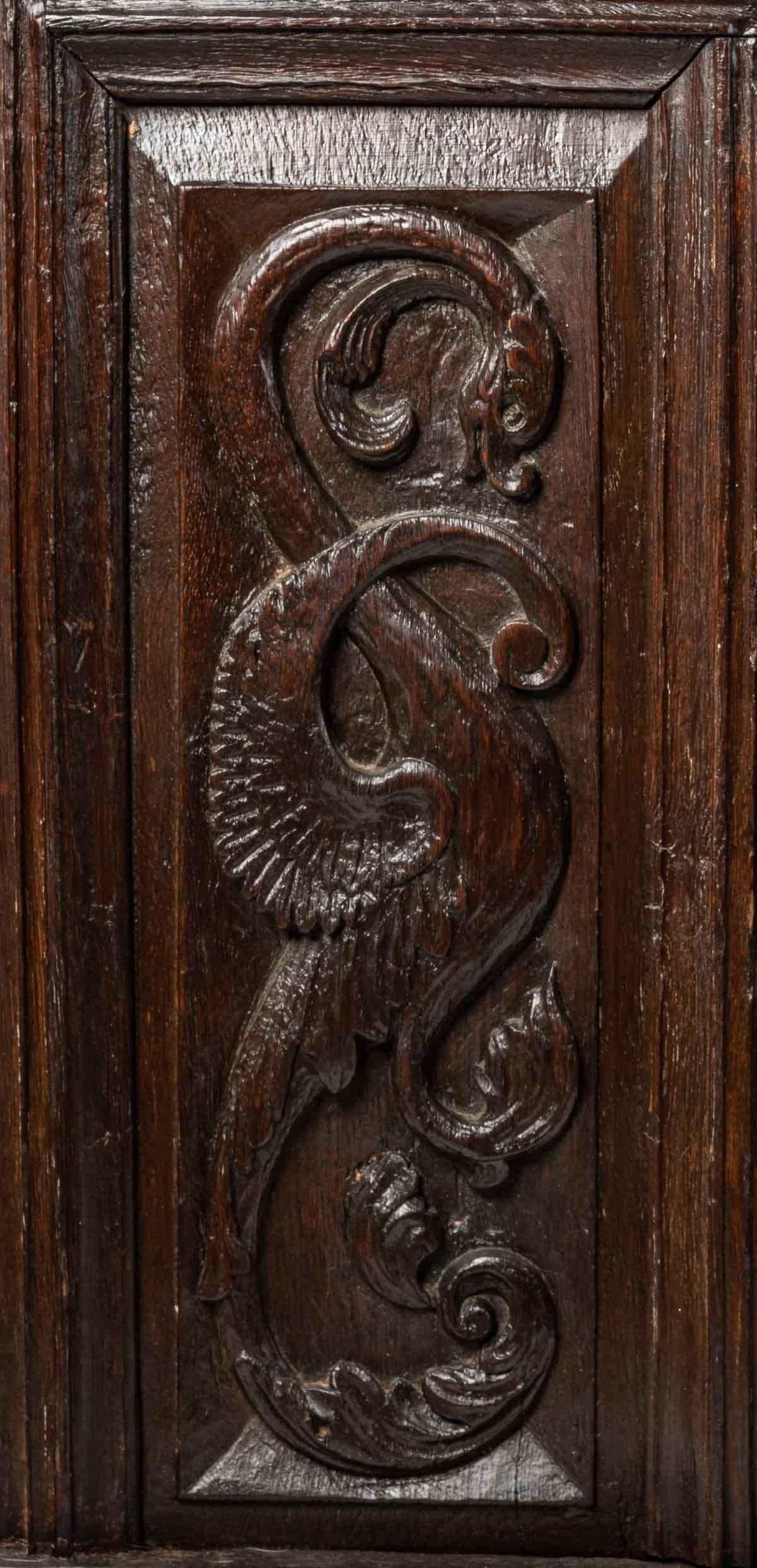 Legno Cassapanca del XVII secolo in vendita