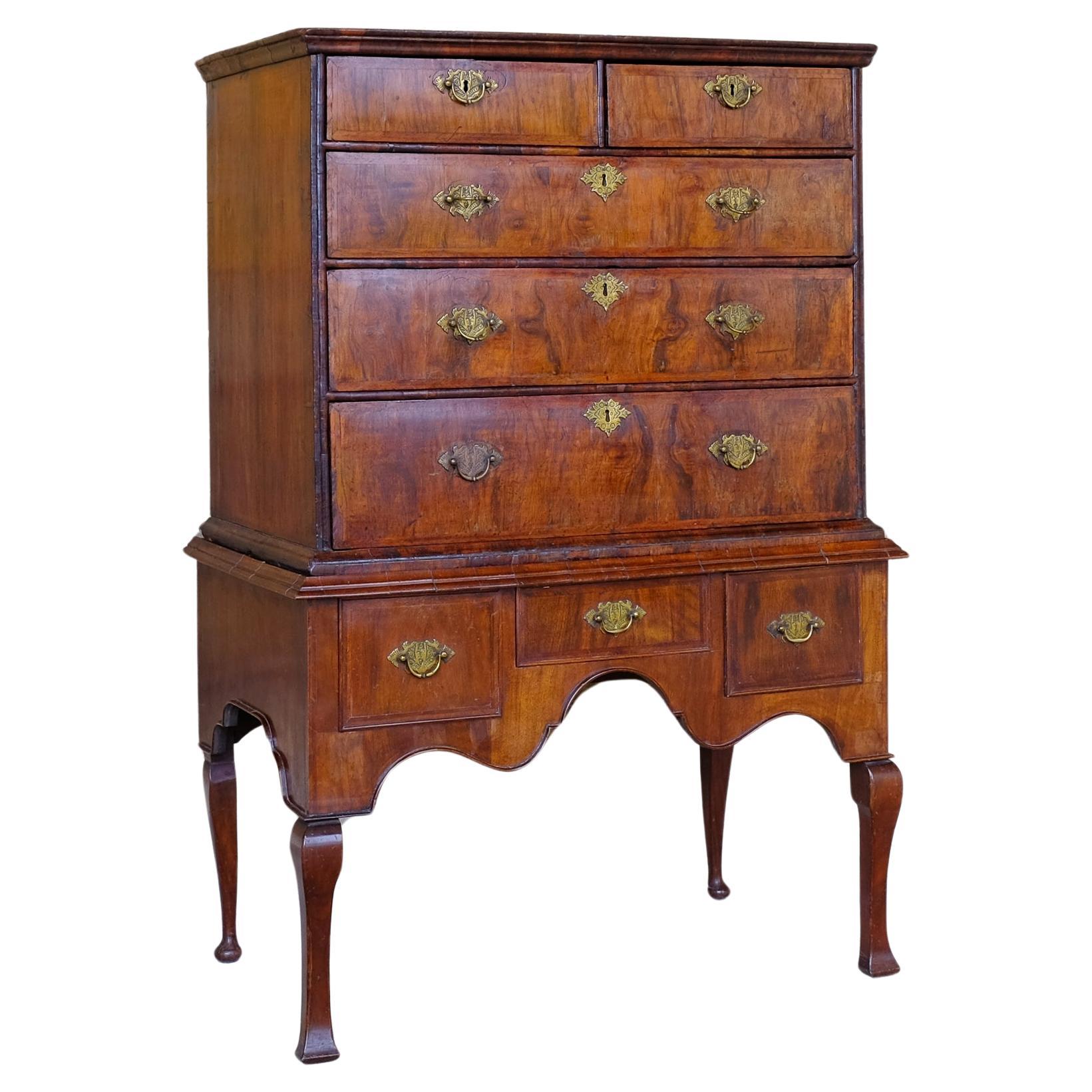 17th Century Chest Of Drawers On Stand For Sale