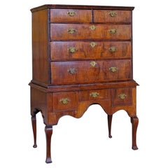 17th Century Chest Of Drawers On Stand