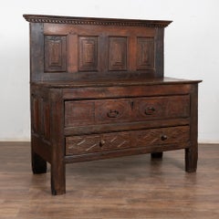 17th Century Chestnut Console Buffet Sideboard from Portugal