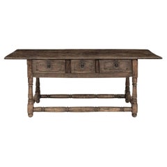 17th Century Chestnut Console