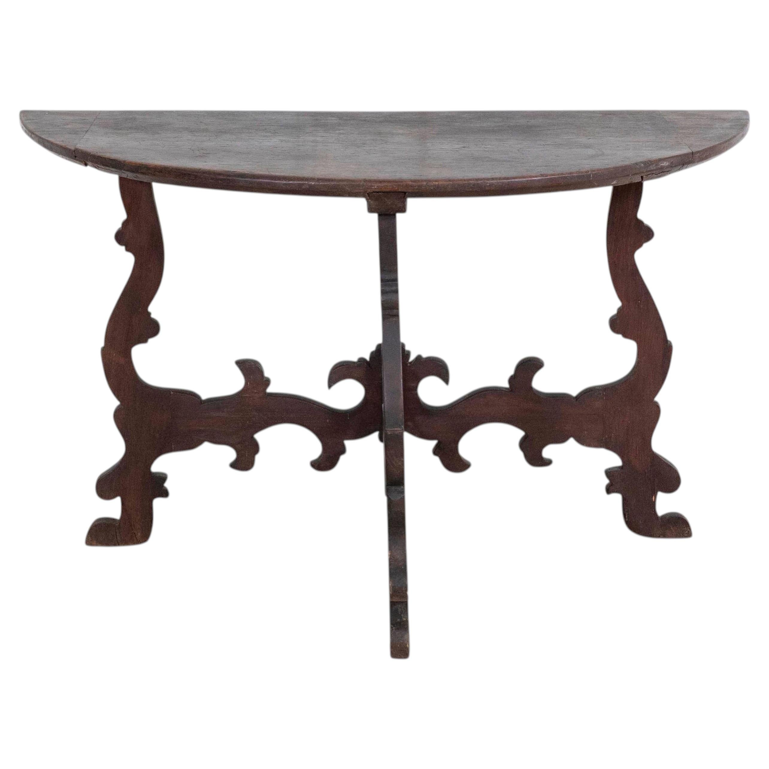 17th Century Chestnut Console Table