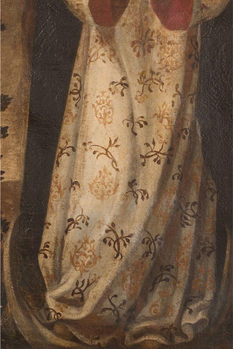 17th Century Colonial school oil on canvas In Excellent Condition For Sale In Malton, GB