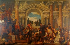 17th century copy of "The Queen of Sheba offering gifts to Solomon"