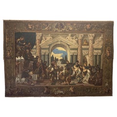 Copie du 17e siècle de "The Queen of Sheba offering gifts to Solomon" (La reine de Saba offrant des cadeaux à Solomon)
