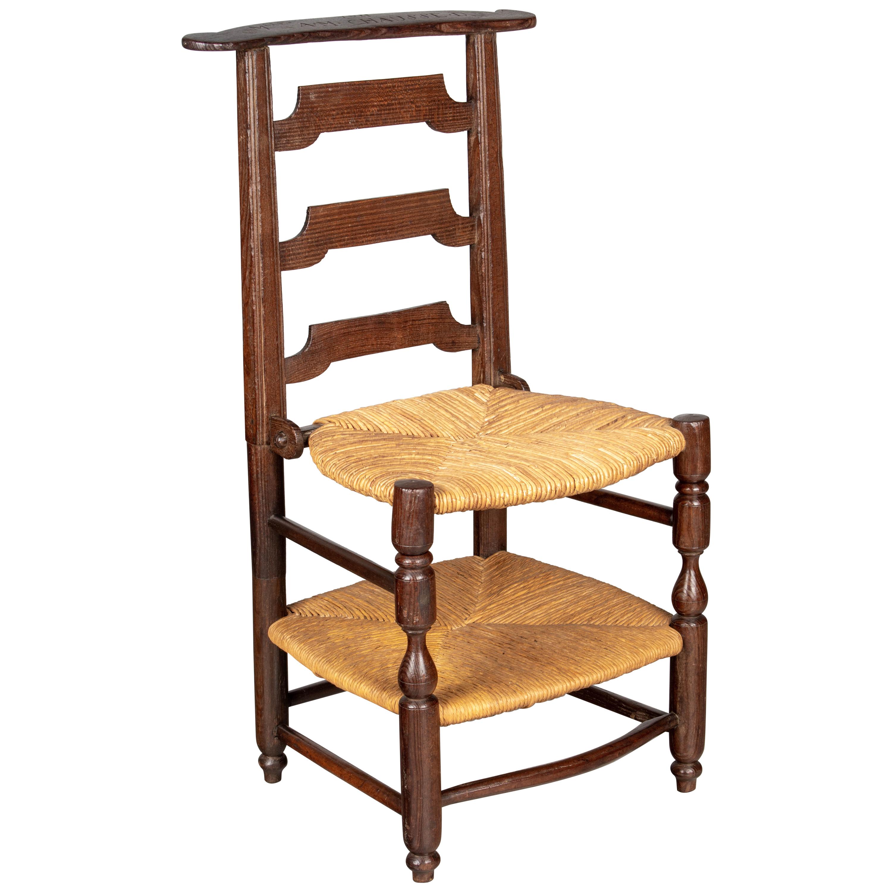 17th Century Country French Prie-Dieu Chair