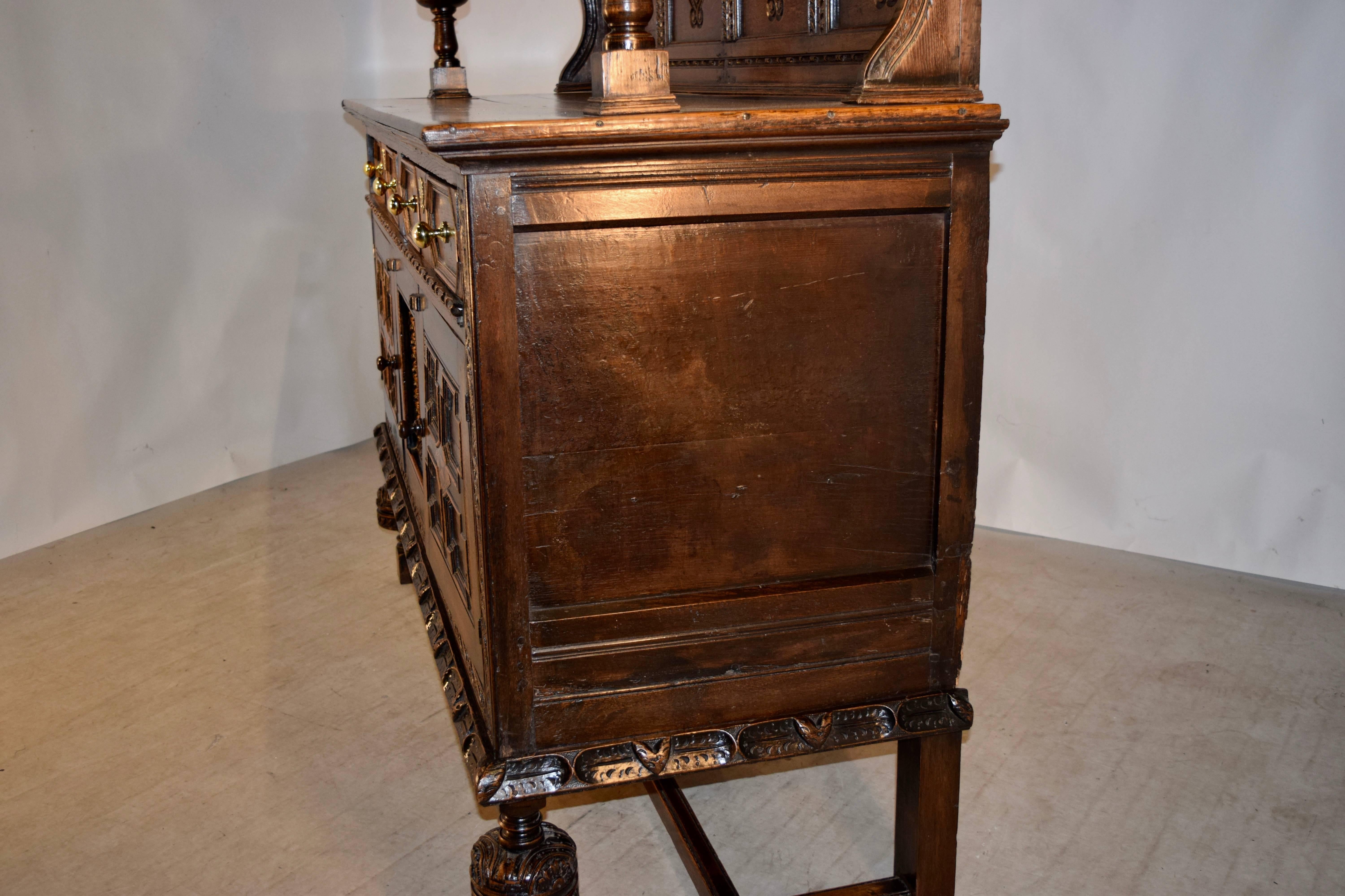 17th Century Court Cupboard 2