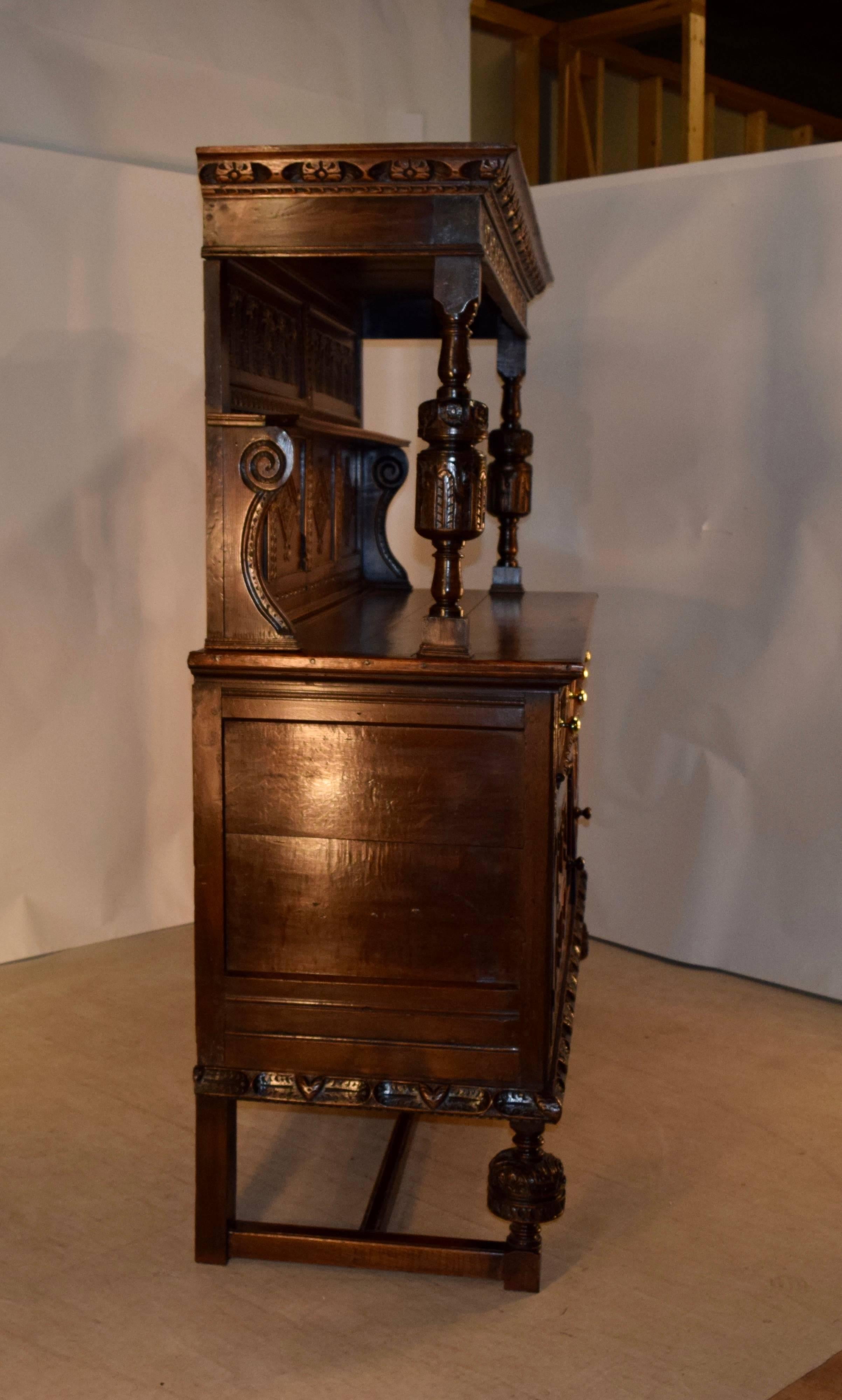 17th Century Court Cupboard 3