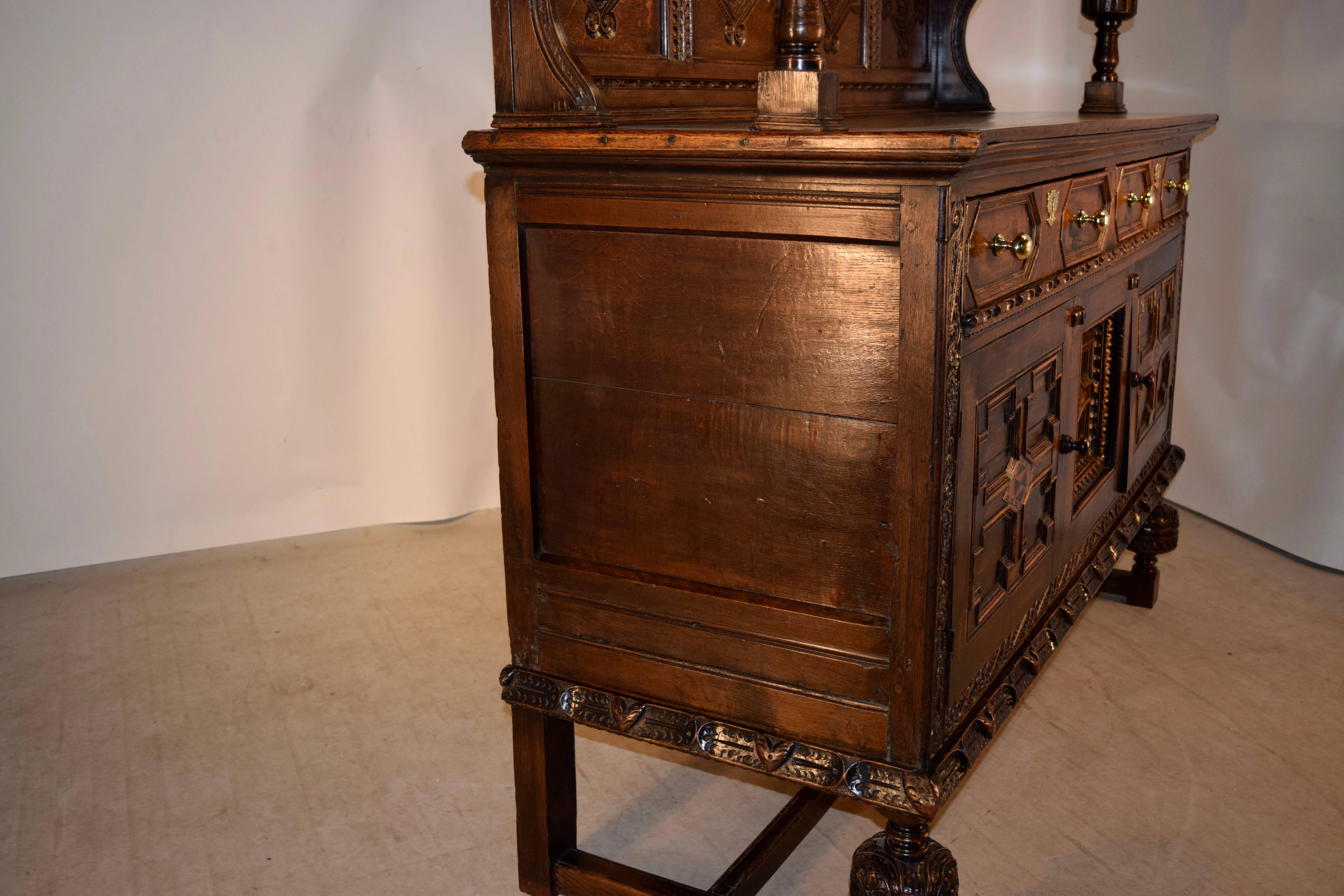 17th Century Court Cupboard 4