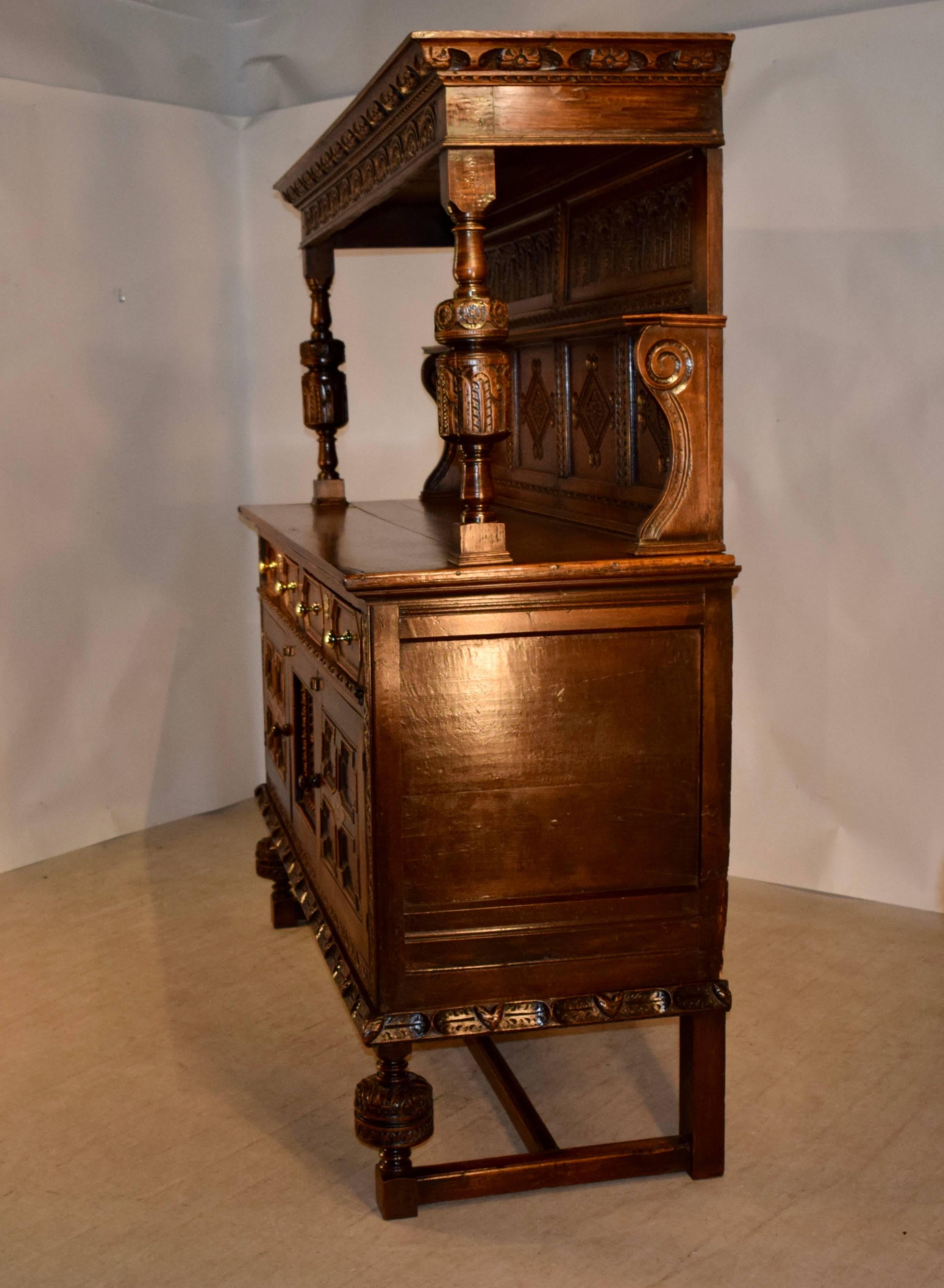 17th Century Court Cupboard 1
