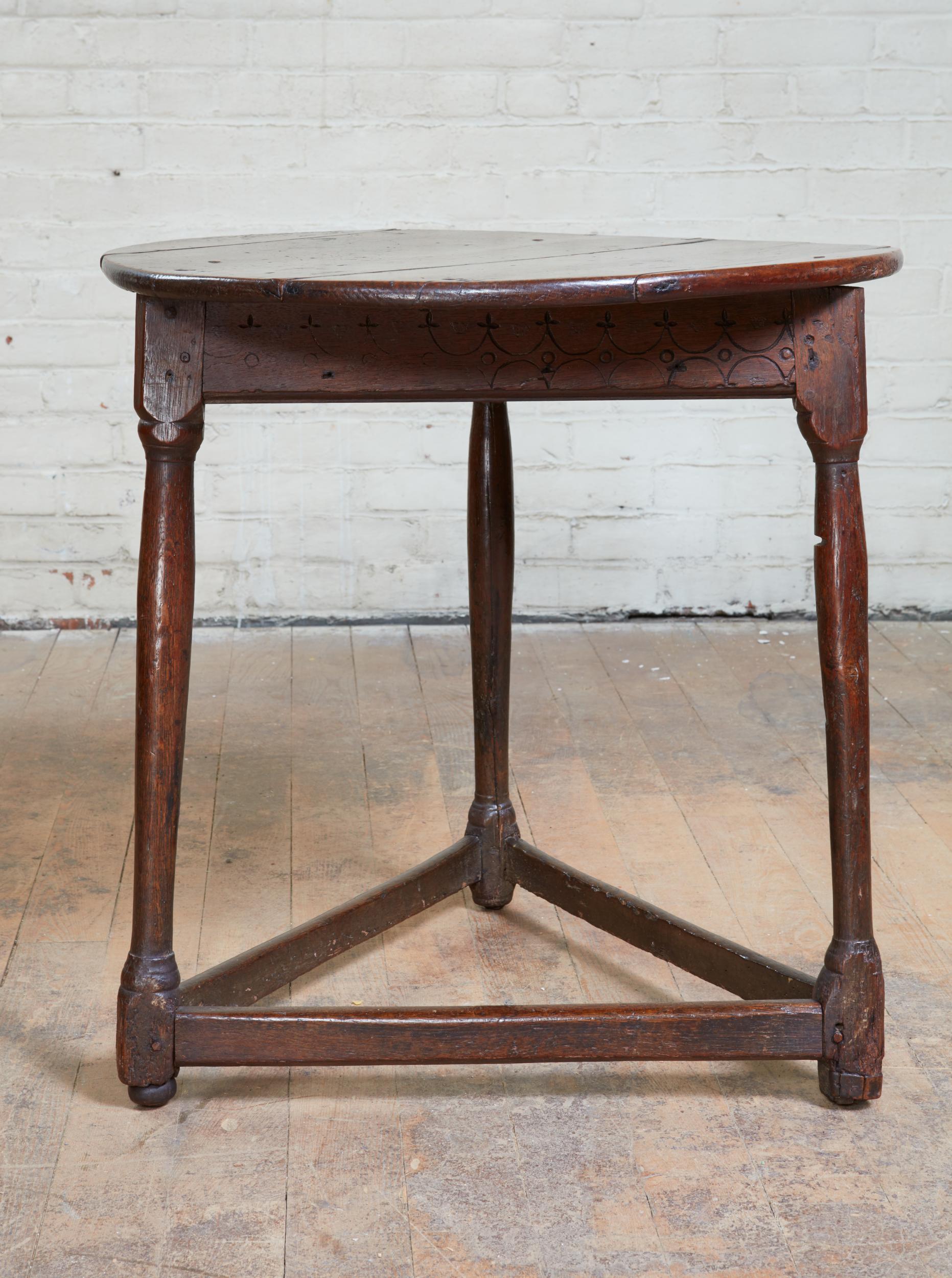 Turned 17th Century Cricket Table