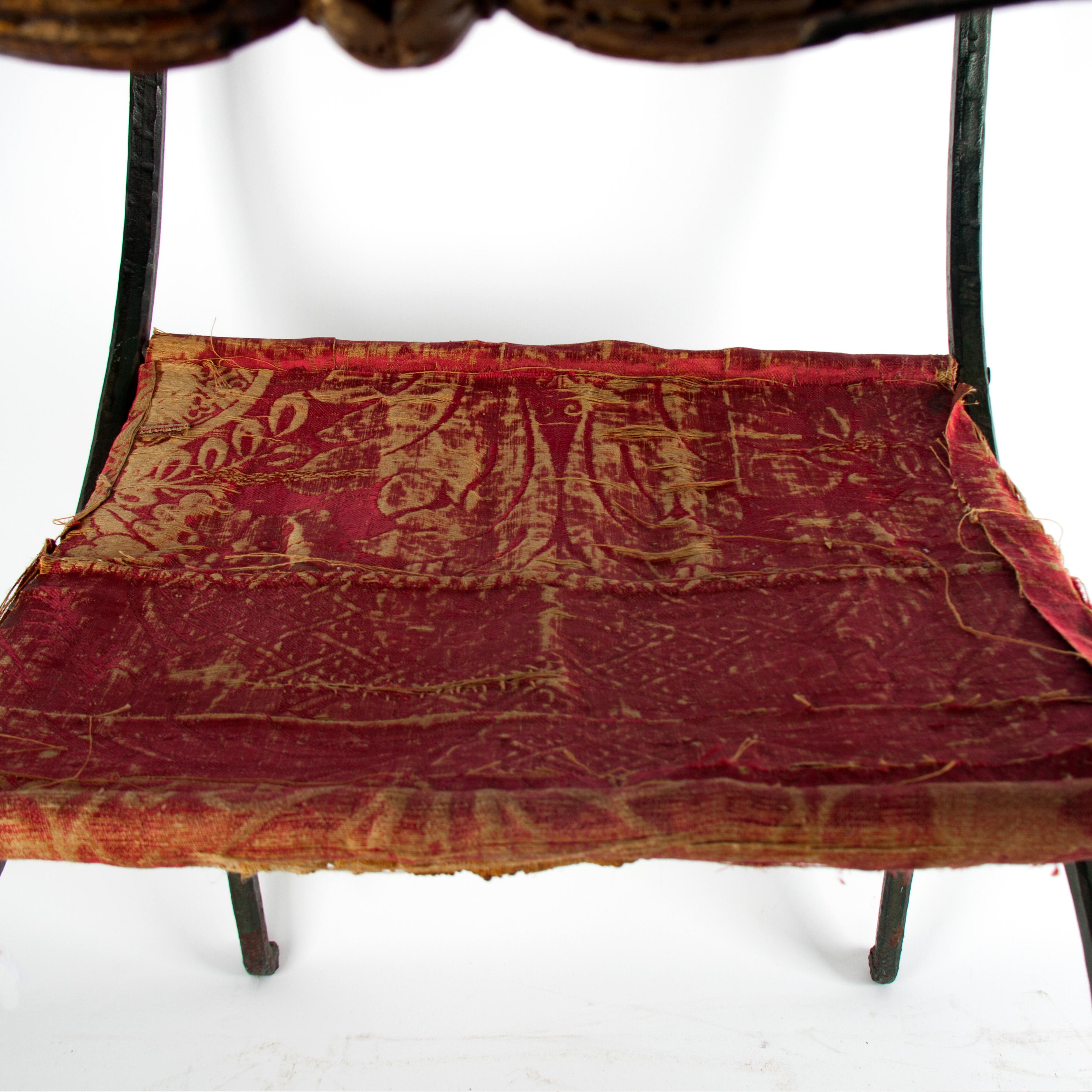 18th Century and Earlier 17th Century Curule Chair