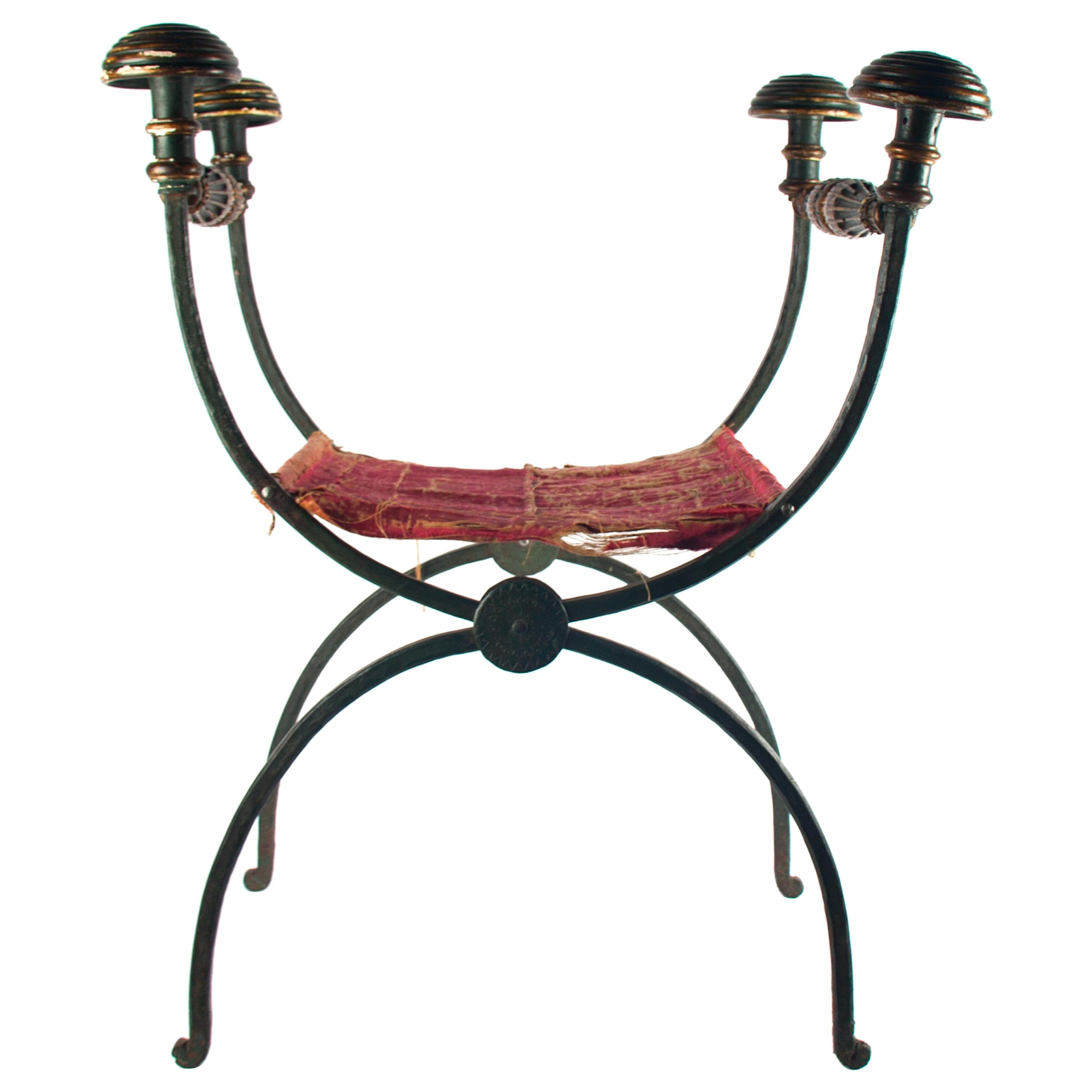 17th Century Curule Chair