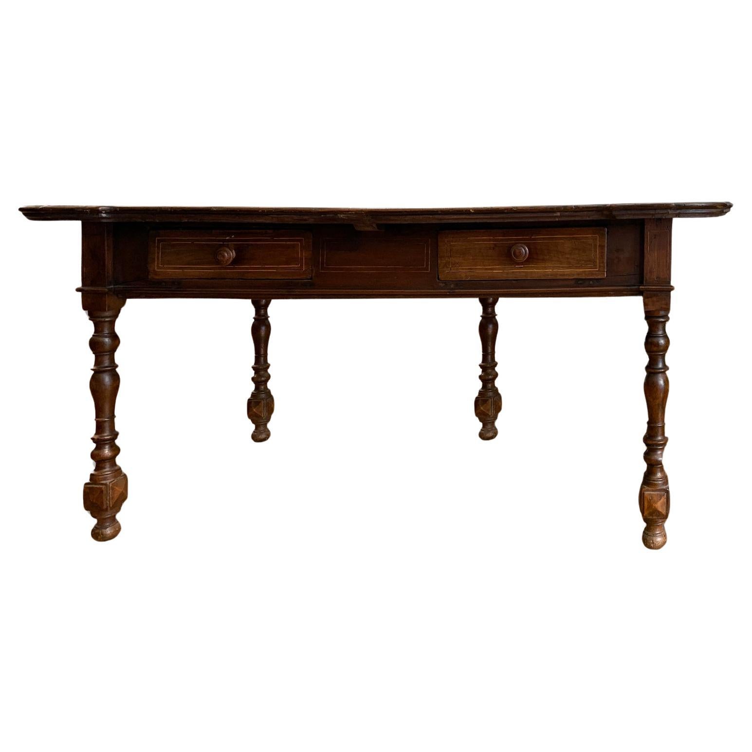 TABLE DE BUREAU LOUIS XIV 17ème SIECLE  en vente