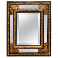 17th Century Dutch Beveled Mirror