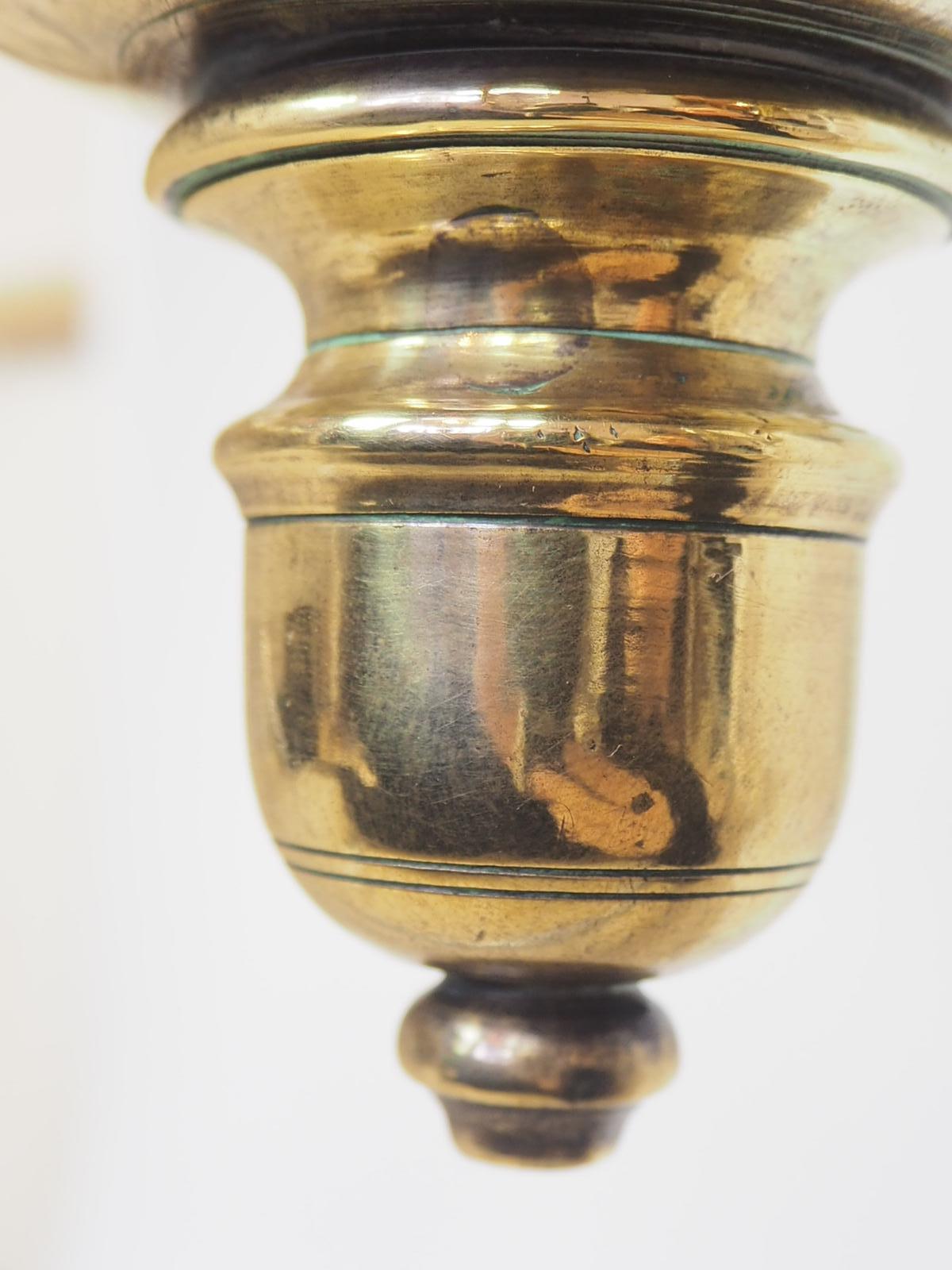 18th Century and Earlier 17th Century Dutch Flemish Brass Chandelier