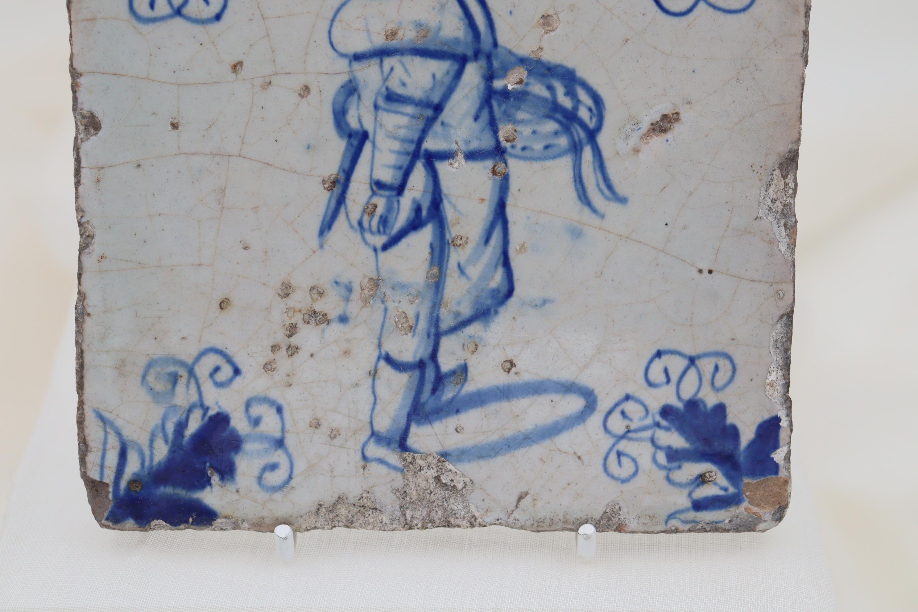 hand painted delft tiles