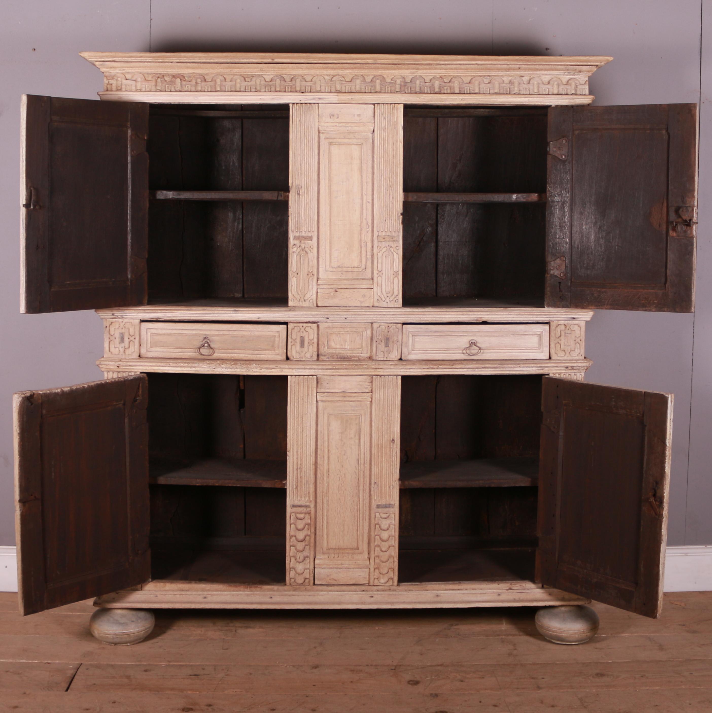 17th Century Dutch Linen Cupboard 2