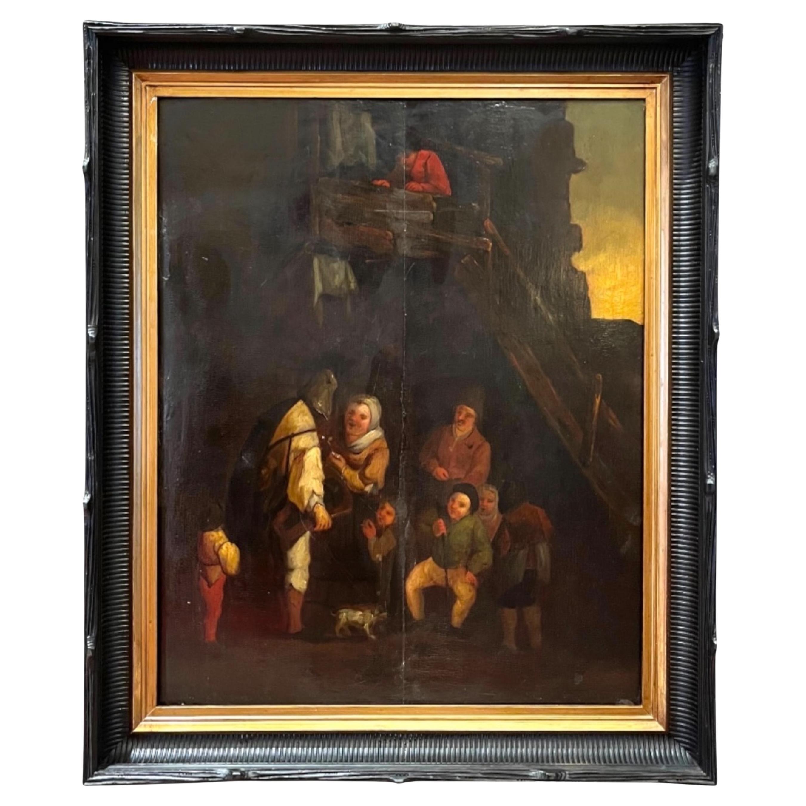 17th Century Dutch Old Master Painting Adriaen van Ostade (1610-1685)