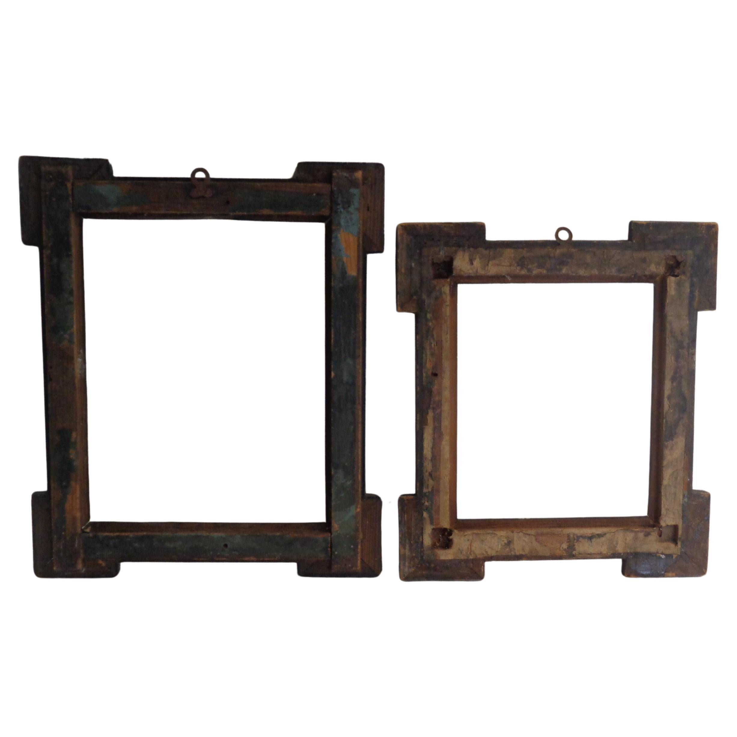 Carved  17th Century Dutch Style Picture Frames