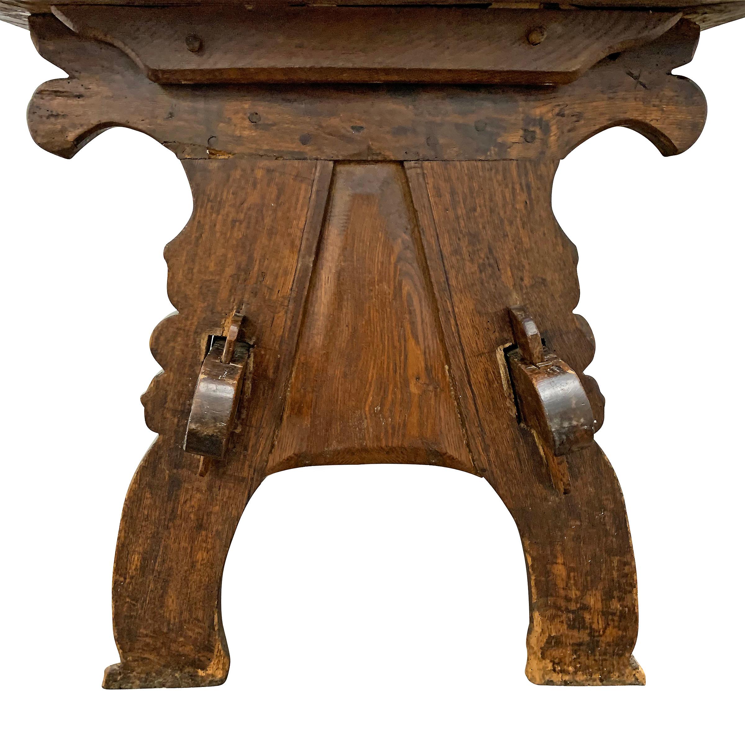 17th Century Dutch Trestle Table 5