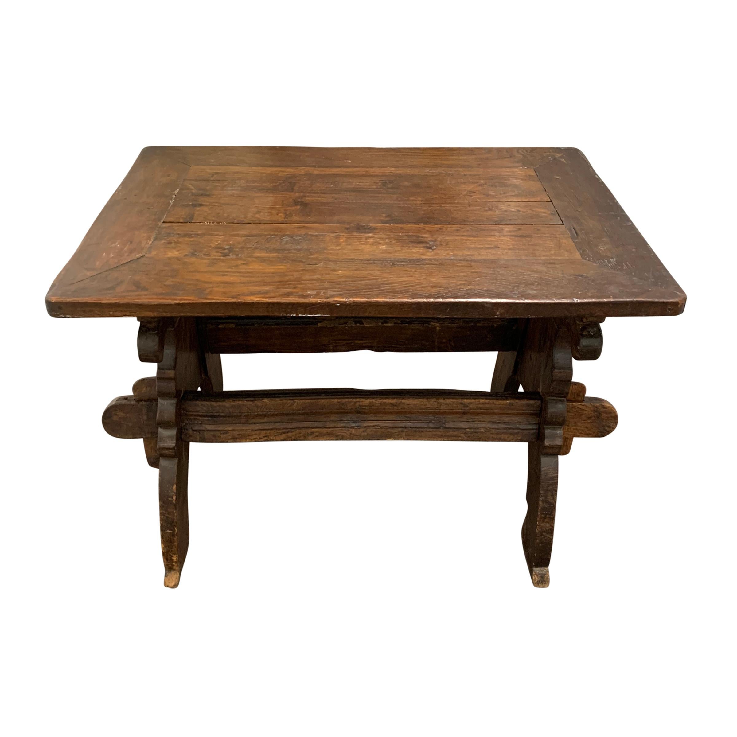 Baroque 17th Century Dutch Trestle Table