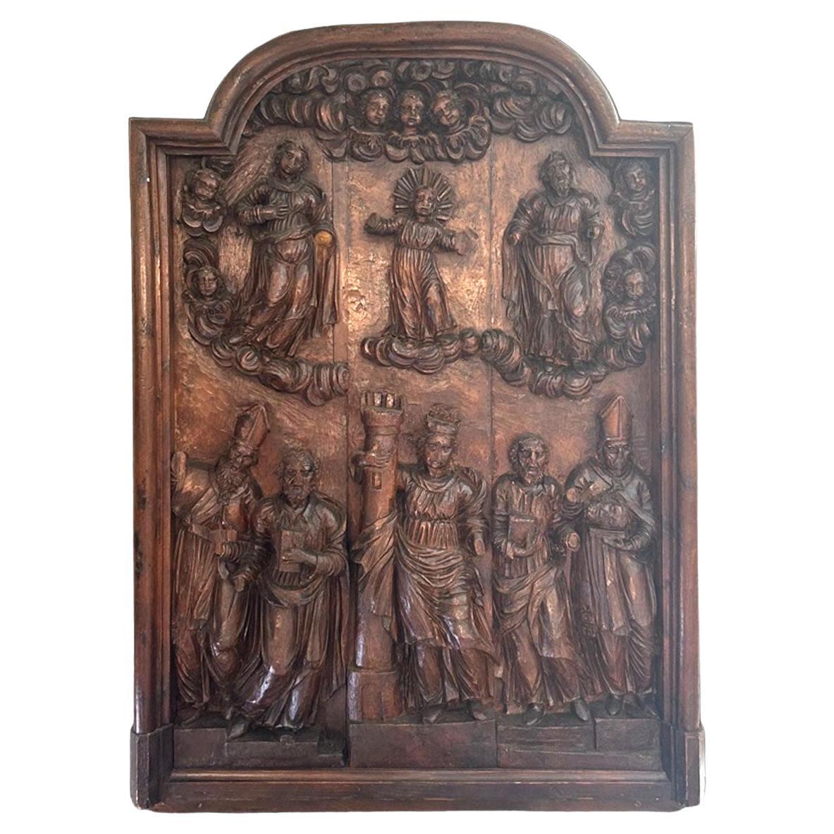 Ecclesiastische Schnitzerei aus einem Schloss in Versailles aus dem 17. Jahrhundert