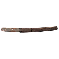 Antique 17th Century Edo Period Samurai Katana Sword Scabbards