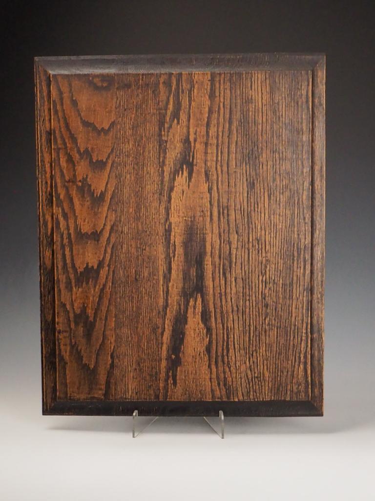 17th Century English Carved Oak Panel – Intricate Scrollwork Wall Decoration For Sale 1