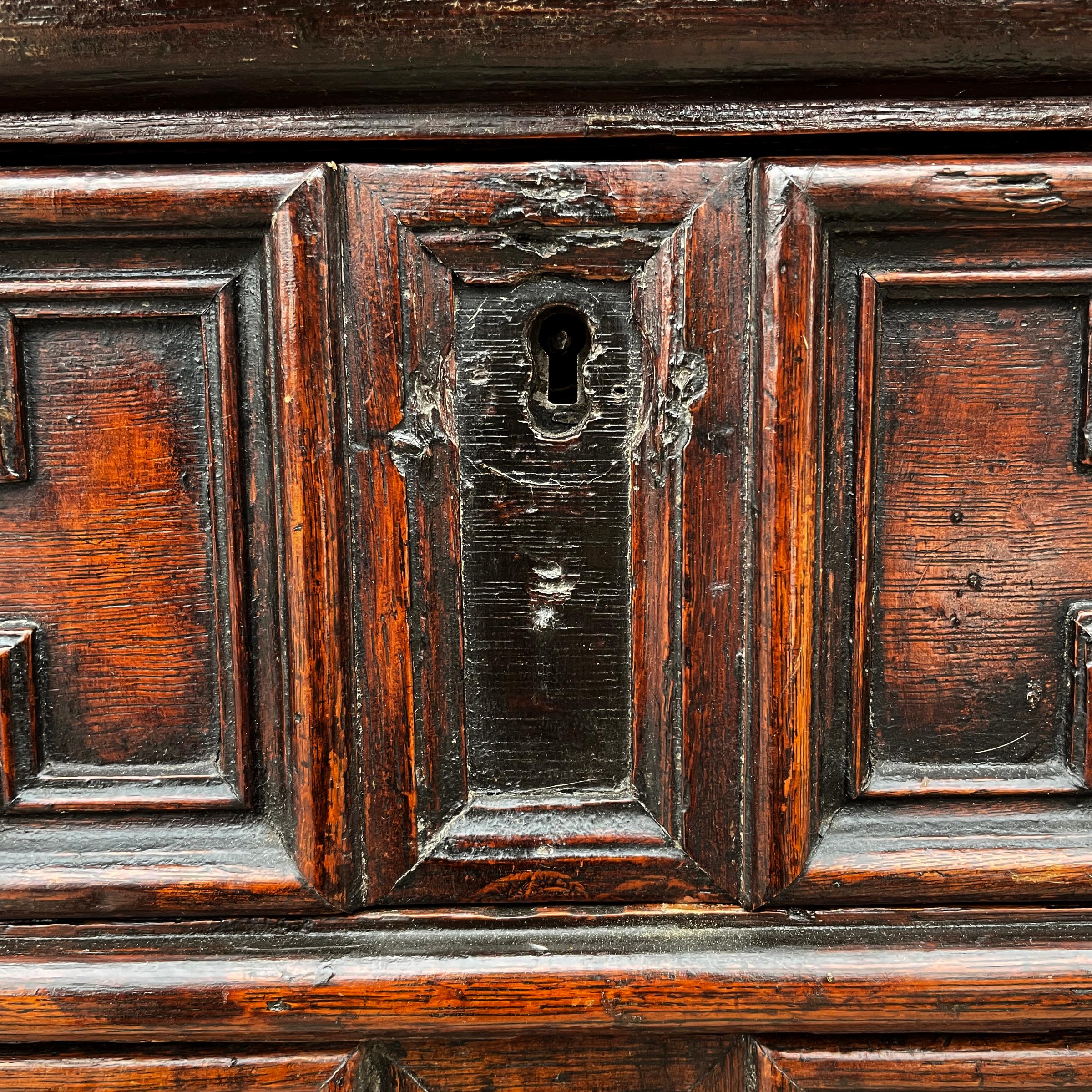 17th Century English Charles II Chest of Drawers 5