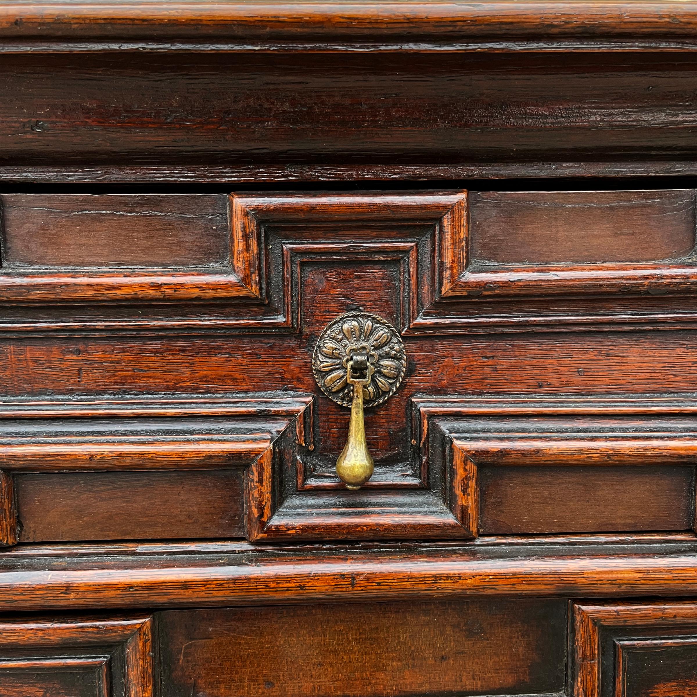 17th Century English Charles II Chest of Drawers 3