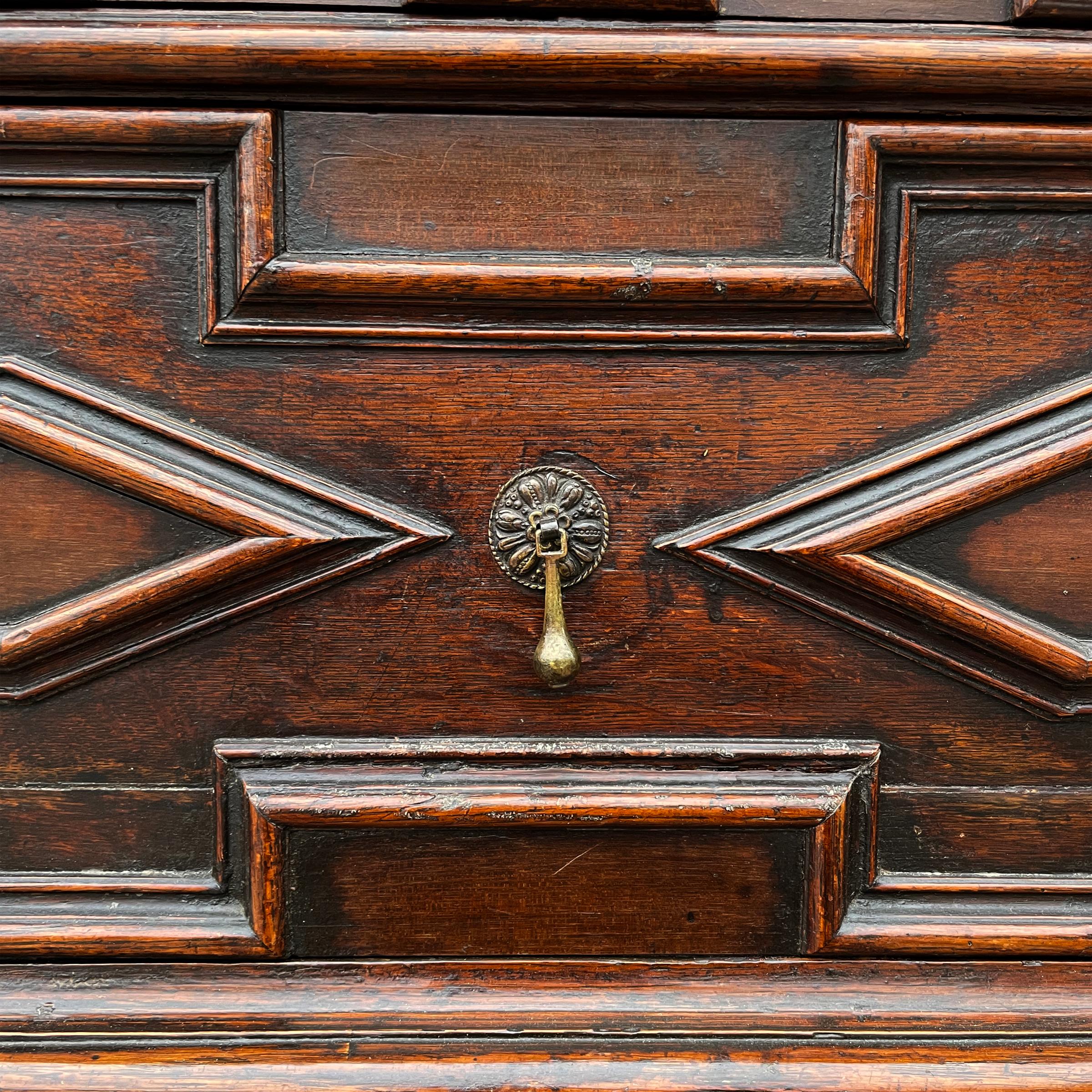 17th Century English Charles II Chest of Drawers 4