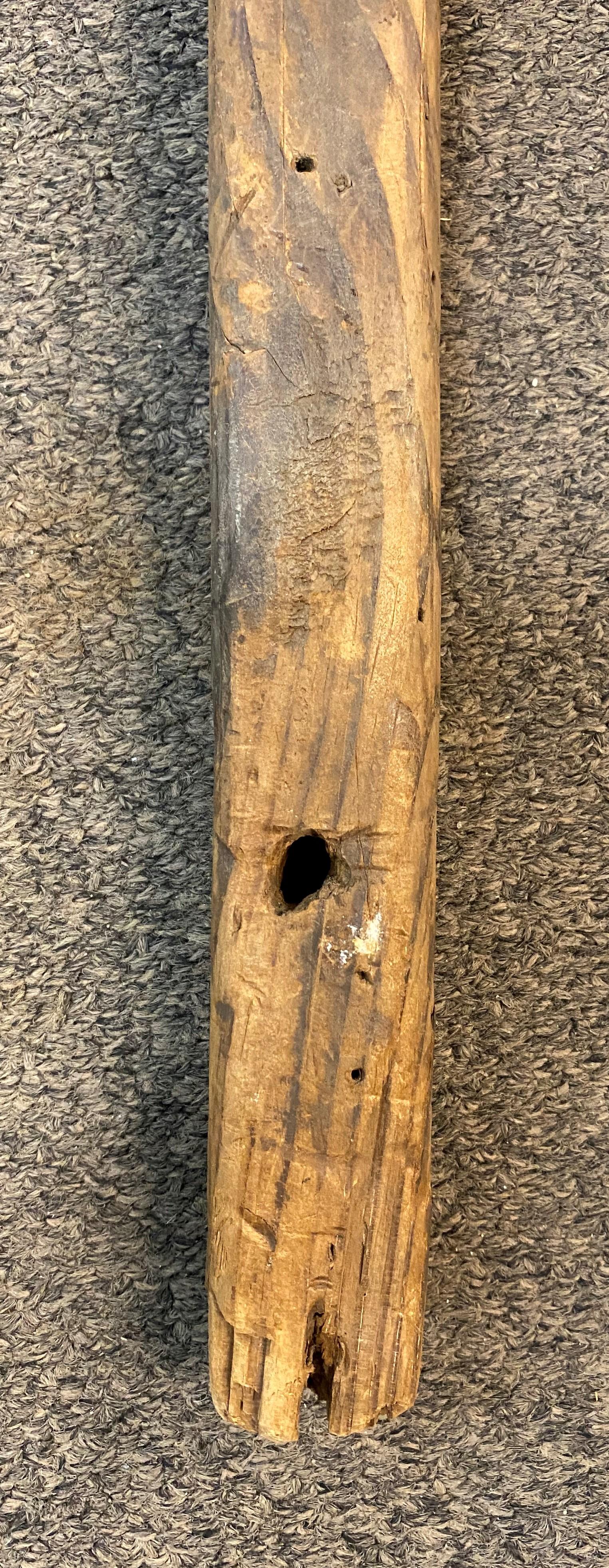 Alabarda inglesa del siglo XVII con brazo de asta y hoja grabada 3