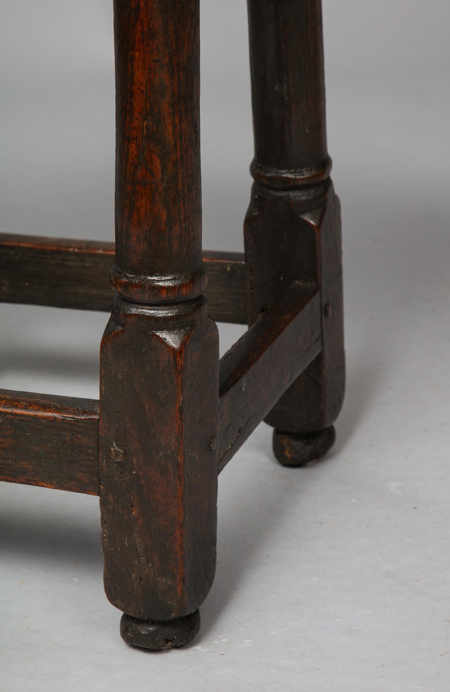 17th Century English Joint Stool 3