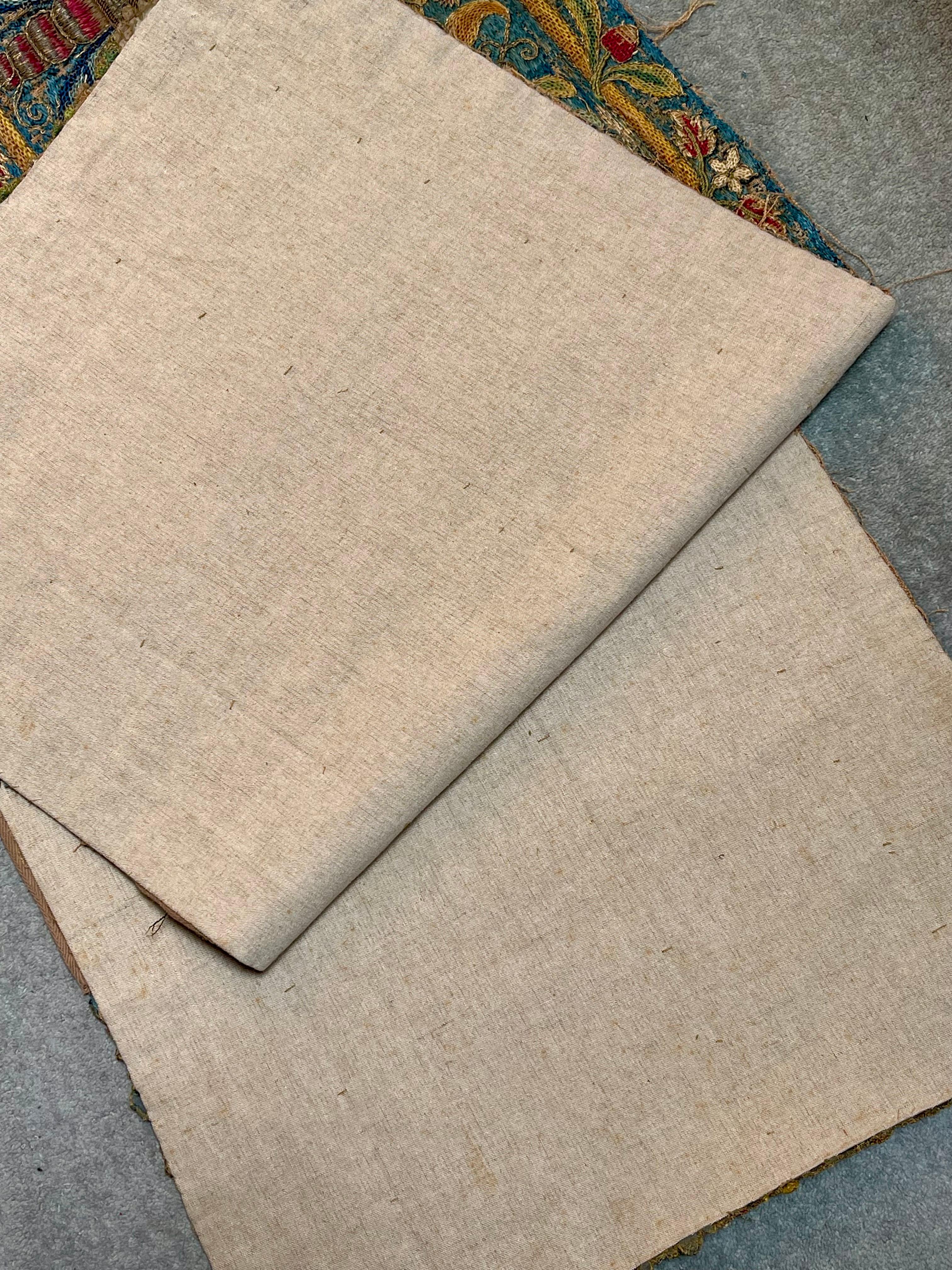 Panneau de broderie anglaise du 17e siècle en vente 10