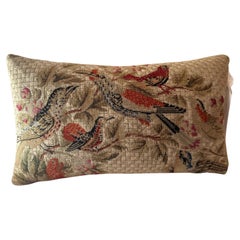 17th Century English Needlework Pillow