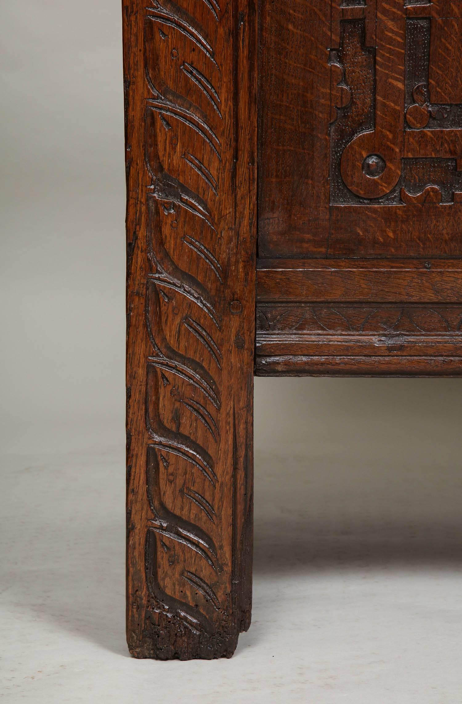 18th Century and Earlier 17th Century English Oak Coffer