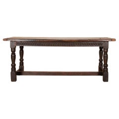 17th Century English Oak Dining Table