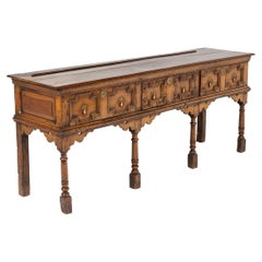 Base per comò in Oak inglese del XVII secolo
